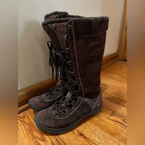 Dark Brown Helly Hansen Snow Boots